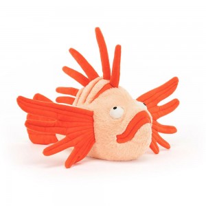 Oceán Jellycat Plyšáci Lois Lionfish,14cm x 10cm x 26cm Oranžové | HBQZG-5230