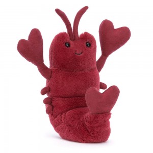 Oceán Jellycat Plyšáci Love-Me Lobster,15cm x 7cm x 5cm Červené | KJGRZ-9132