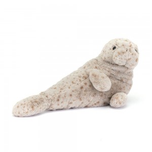Oceán Jellycat Plyšáci Magnus Manatee,19cm x 34cm x 13cm Šedé | QSPOA-4019