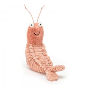 Oceán Jellycat Plyšáci Sheldon Shrimp,17cm x 7cm x 22cm Růžové | VPOZU-6032