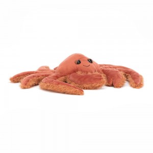 Oceán Jellycat Plyšáci Spindleshanks Crab,10cm x 40cm x 36cm Oranžové | OEQGU-7348