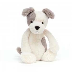 Pejsci Jellycat Plyšáci Bashful Terrier,12.2in x 4.7in x 3.5in Bílé | SUPJG-2518
