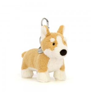 Pejsci Jellycat Plyšáci Betty Corgi,4.7in x 2in x 3.9in Žluté | HREAT-4357