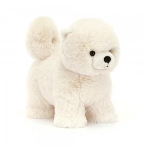 Pejsci Jellycat Plyšáci Daphne Pomeranian,9.4in x 5.1in x 7.9in Bílé | SEVCZ-2459