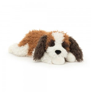 Pejsci Jellycat Plyšáci Floofie St Bernard,6.3in x 7.9in x 18.5in Hnědé | TPAOR-3182