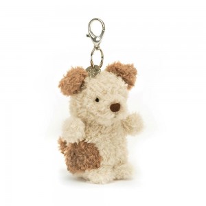Pejsci Jellycat Plyšáci Little Pup,6.7in x 2.4in x 3.1in Hnědé | YTZFP-3064