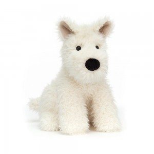 Pejsci Jellycat Plyšáci Munro Scottie,9.8in x 5.9in x 5.5in Bílé | KTFZG-3267