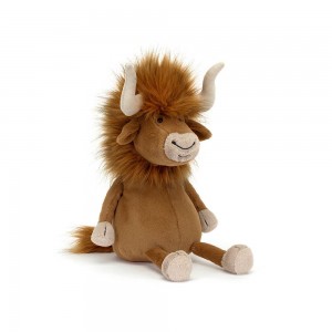 Pet Jellycat Plyšáci Ramone Bull,33cm x 13cm x 14cm Hnědé | QPBJV-7362