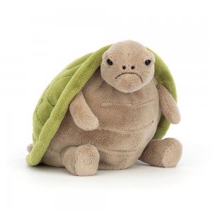 Plazi Jellycat Plyšáci Timmy Turtle,28cm x 20cm x 16cm Zelene | LBGRN-7641