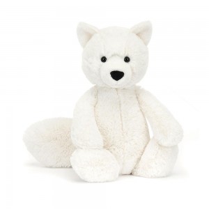 Plyšáci Jellycat Plyšáci Bashful Arctic Fox,31cm x 12cm x 9cm Bílé | PCYGL-4681