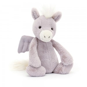 Plyšáci Jellycat Plyšáci Bashful Pegasus,31cm x 12cm x 9cm Fialové | QDAHS-7524