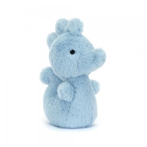 Plyšáci Jellycat Plyšáci Fluffy Seahorse,12cm x 4cm x 6cm Blankyt | LCDNW-3819