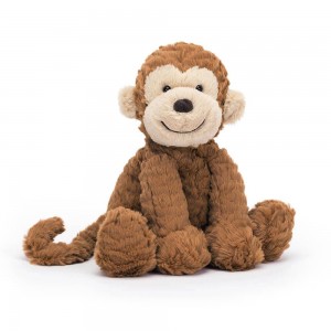 Plyšáci Jellycat Plyšáci Fuddlewuddle Opičky,23cm x 13cm x 9cm Hnědé | QOSJL-8970