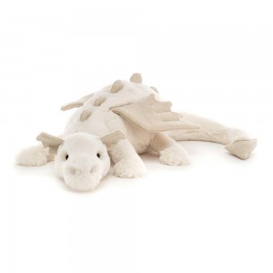 Plyšáci Jellycat Plyšáci Snow,12cm x 14cm x 50cm Bílé | GNLUR-6241
