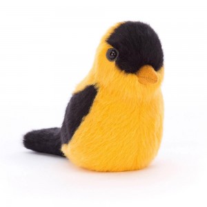 Ptáčci Jellycat Plyšáci Birdling Goldfinch,10cm x 7cm x 9cm Žluté | BOTIJ-0349