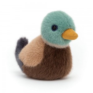 Ptáčci Jellycat Plyšáci Birdling Mallard,10cm x 7cm x 9cm Hnědé | LJXQV-0976