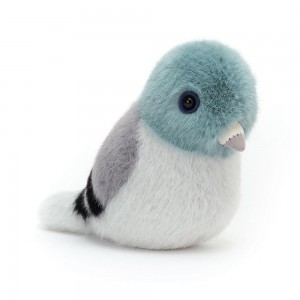 Ptáčci Jellycat Plyšáci Birdling Prasátkaeon,10cm x 7cm x 9cm Šedé | FIHRV-9308
