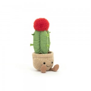 Rostlina Jellycat Plyšáci Amuseables Moon Cactus,21cm x 7cm x 7cm Zelene | XBJUT-4120