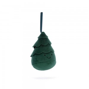 Rostliny Jellycat Plyšáci Amuseables Festive Folly Christmas Tree,17cm x 7cm x 7cm Zelene | PNTWX-0234