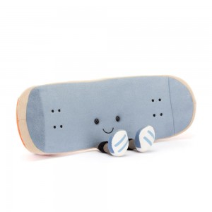 Sportovní Jellycat Plyšáci Amuseables Sports Skateboarding,15cm x 34cm x 8cm Blankyt | BZJLQ-2071