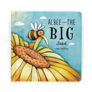 Story Knihy Jellycat Albee And The Big Seed,21cm x 21cm x 2cm Žluté | XHNCR-9784