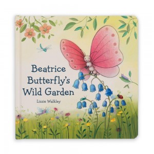 Story Knihy Jellycat Beatrice Butterfly's Wild Garden,21cm x 21cm x 2cm Růžové | NXGZB-9456
