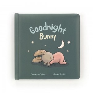 Story Knihy Jellycat Goodnight Bunny,19cm x 19cm x 2cm Blankyt | USFVL-6354