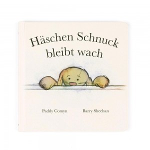 Story Knihy Jellycat Häschen Schnuck Bleibt Wach Buch,19cm x 19cm x 2cm Bílé | SPMHF-2846