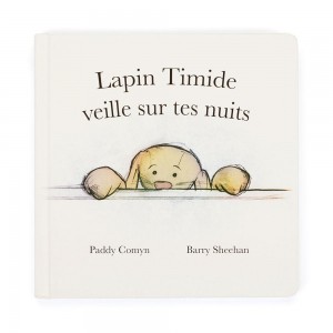 Story Knihy Jellycat Lapin Timide Veille Sur Tes Nuits Livre,19cm x 19cm x 2cm Bílé | ZGCWR-3172