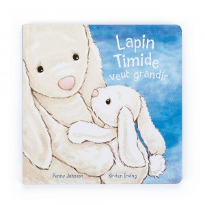 Story Knihy Jellycat Lapin Timide Veut Grandir Livre,21cm x 21cm x 2cm Bílé | CPTLR-1962