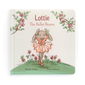 Story Knihy Jellycat Lottie The Ballet Bunny,19cm x 19cm x 2cm Růžové | ZQUFN-7912