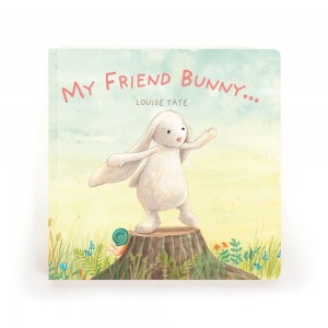 Story Knihy Jellycat My Friend Bunny,23cm x 23cm x 2cm Bílé | EDQSK-4920