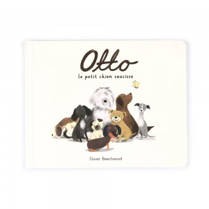 Story Knihy Jellycat Otto Le Petit Chien Saucisse Livre,18cm x 23cm x 2cm Bílé | JSHIK-5467
