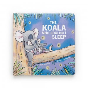 Story Knihy Jellycat The Koala Who Couldn't Sleep,21cm x 21cm x 2cm Šedé | YGJDA-0396