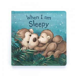 Story Knihy Jellycat When I Am Sleepy,21cm x 21cm x 2cm Hnědé | NHVSP-8371