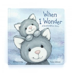 Story Knihy Jellycat When I Wonder,21cm x 21cm x 2cm Šedé | KXAQH-6849
