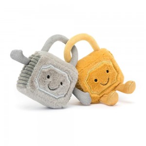 Svatebni Darek Jellycat Plyšáci Amuseables Love Locks,14cm x 18cm x 5cm Žluté | HEIAC-5934
