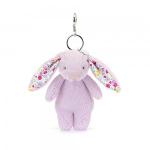 Taška Charms Jellycat Blossom Jasmine Bunny,17cm x 4cm x 3cm Fialové | DAKLG-6813