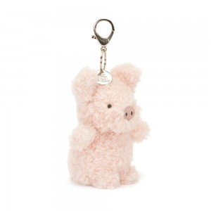 Taška Charms Jellycat Little Prasátka,17cm x 6cm x 8cm Růžové | XSRHT-5276