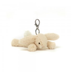 Taška Charms Jellycat Smudge Rabbit,13cm x 6cm x 16cm Béžový | BDSPU-5432