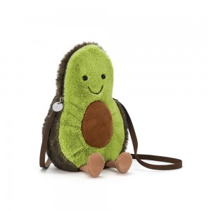 Tašky Jellycat Amuseables Avocado,29cm x 16cm x 9cm Zelene | FTNPA-3712