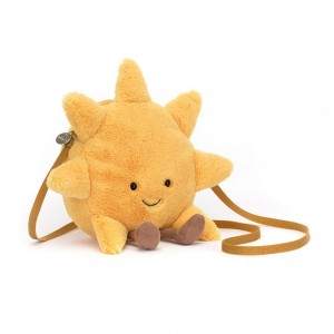 Tašky Jellycat Amuseables Sun,24cm x 26cm x 5cm Žluté | ZFPKE-2743