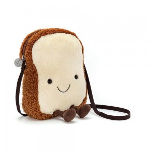 Tašky Jellycat Amuseables Toast,23cm x 17cm x 6cm Hnědé | PINCO-8290