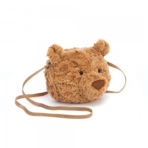 Tašky Jellycat Bartholomew,16cm x 18cm x 7cm Hnědé | QMGKT-9312