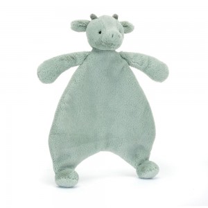 Usínáček Jellycat Bashful Comforter,27cm x 20cm x 7cm Zelene | PBYOL-0691