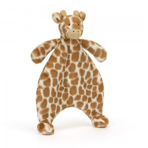 Usínáček Jellycat Bashful Giraffe Comforter,27cm x 20cm x 7cm Oranžové | CRVUN-2175