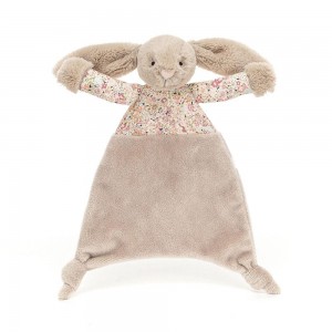 Usínáček Jellycat Blossom Bunny Comforter,22cm x 18cm x 7cm Béžový | HJUNA-2756
