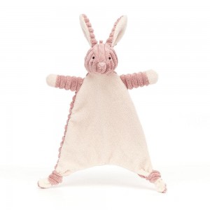 Usínáček Jellycat Cordy Roy Baby Bunny Comforter,25cm x 18cm x 8cm Růžové | VYTOE-1804