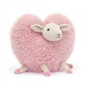 Valentýna Jellycat Plyšáci Aimee Sheep,21cm x 22cm x 12cm Růžové | YWIZS-4705