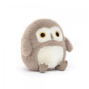 Woodland Jellycat Plyšáci Barn Owling,11cm x 7cm x 6cm Béžový | BXVDK-3746
